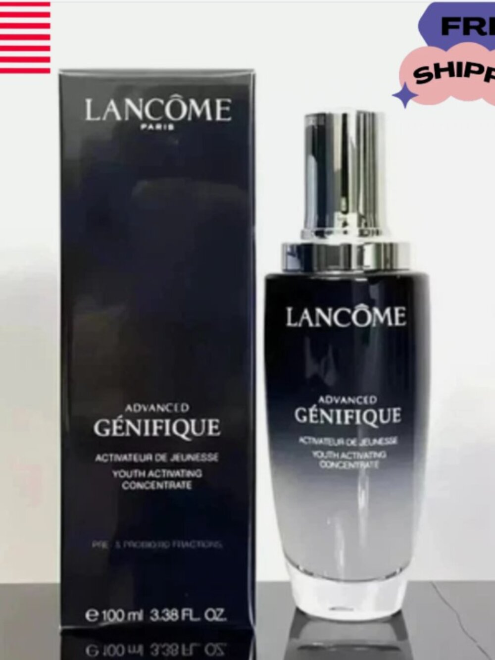 Lancome Advanced Genifique Youth Activating Concentrate 3.38oz /100ml New in BOX